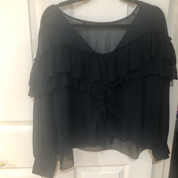 Navy Blouse - Picture 1 of 1